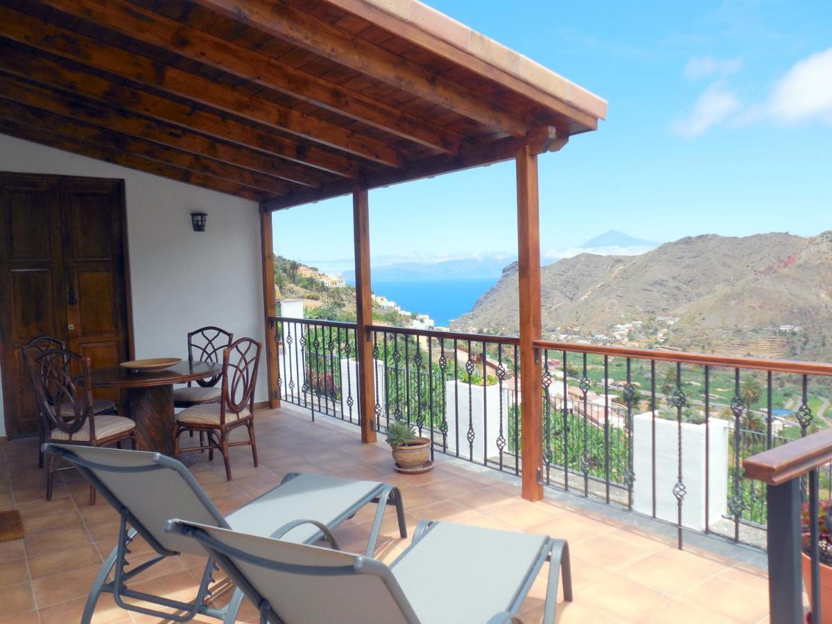 Casa La Sabina Roja 1 - Casa Con Impresionantes Vistas Sobre Hermigua Y El Mar Ngoại thất bức ảnh