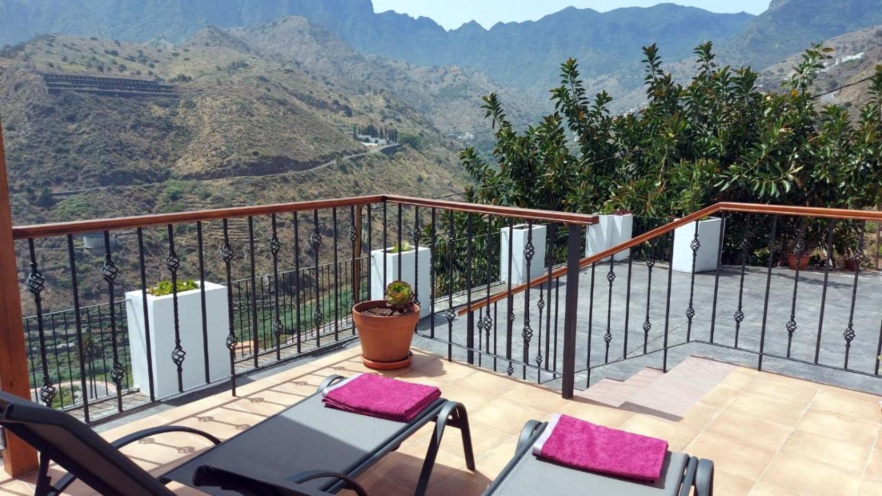 Casa La Sabina Roja 1 - Casa Con Impresionantes Vistas Sobre Hermigua Y El Mar Ngoại thất bức ảnh