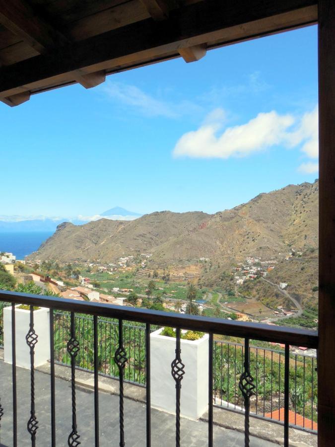 Casa La Sabina Roja 1 - Casa Con Impresionantes Vistas Sobre Hermigua Y El Mar Ngoại thất bức ảnh