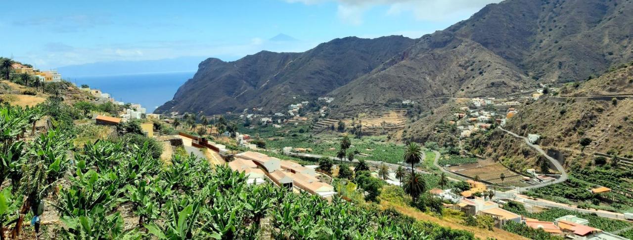 Casa La Sabina Roja 1 - Casa Con Impresionantes Vistas Sobre Hermigua Y El Mar Ngoại thất bức ảnh
