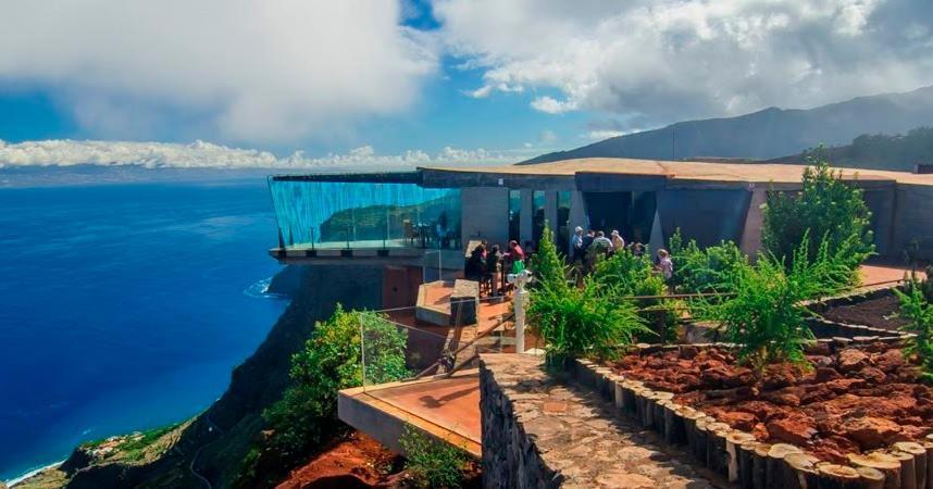 Casa La Sabina Roja 1 - Casa Con Impresionantes Vistas Sobre Hermigua Y El Mar Ngoại thất bức ảnh